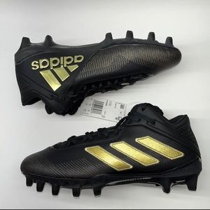 SAMPLE Men’s Size 10 Adidas Freak 20  Football Cleats Black Gold Low FY2203